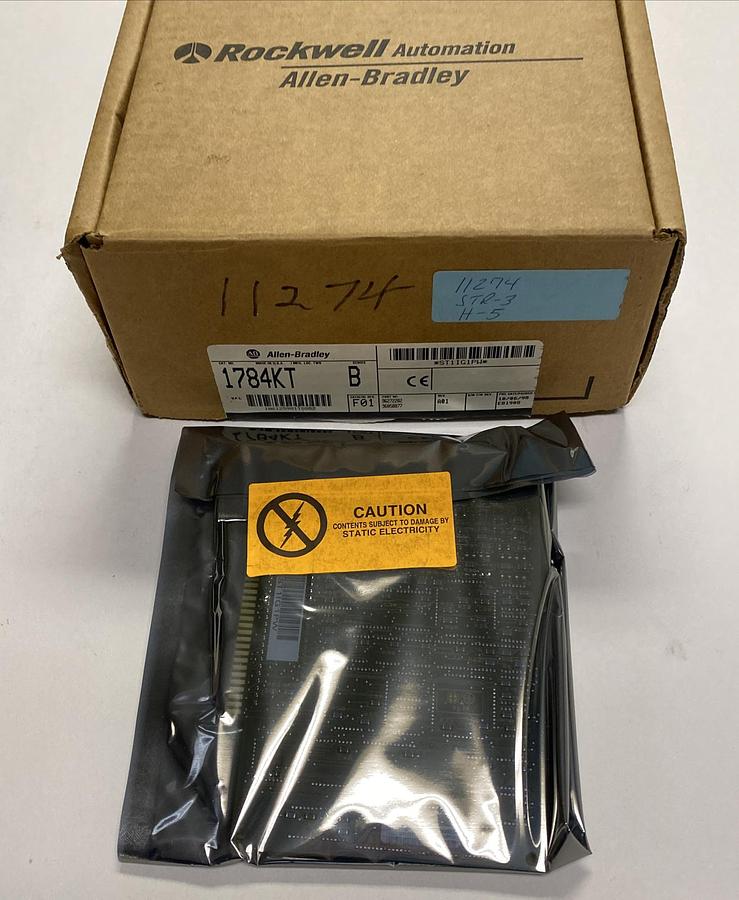 Used ALLEN BRADLEY,1784-KT,SER B PLC INTERFACE CARD NEW