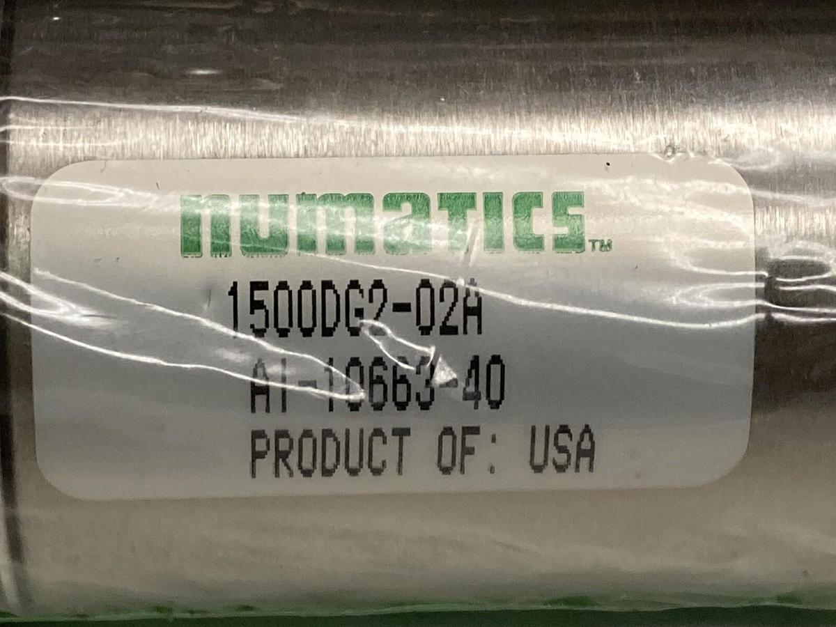 Used Asco Numatics,1500DG2-02A,Pneumatic Cylinder