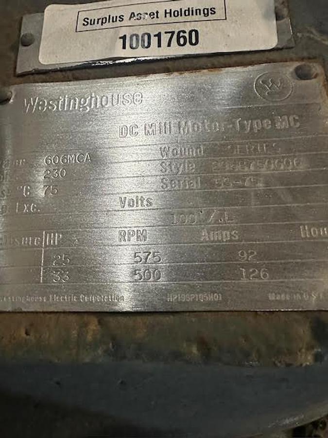Used Westinghouse MC606