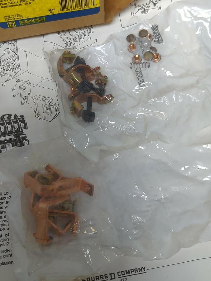 SQUARE D,9998RA7,SERIES-A REPLACEMENT CONTACT KIT NOS