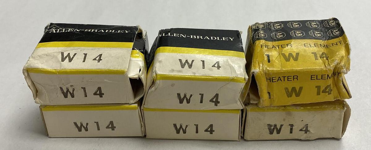 Allen-Bradley,W14,Heater Lot Of 6 New