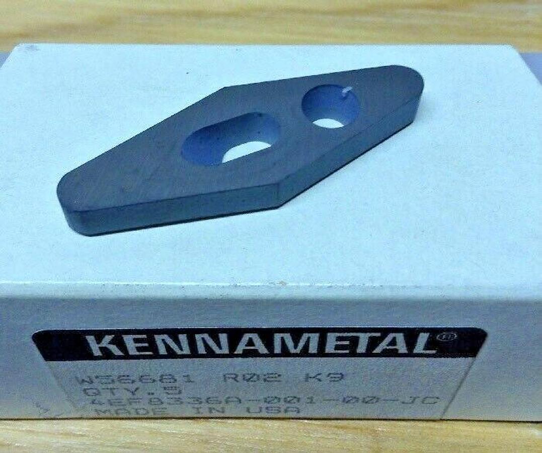 Kennametal,W56681 W56681-R2 K9,INSERTS PACKAGE OF 5
