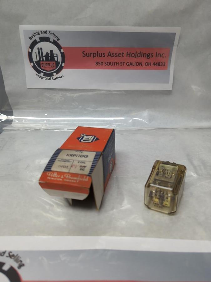 POTTER & BRUMFIELD,KRP11DG,RELAY 8-PIN 6V NOS