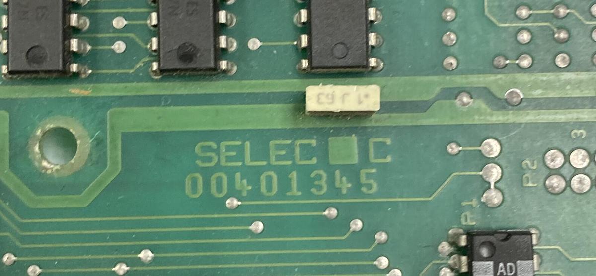 Used SELEC,00401345,PC BOARD