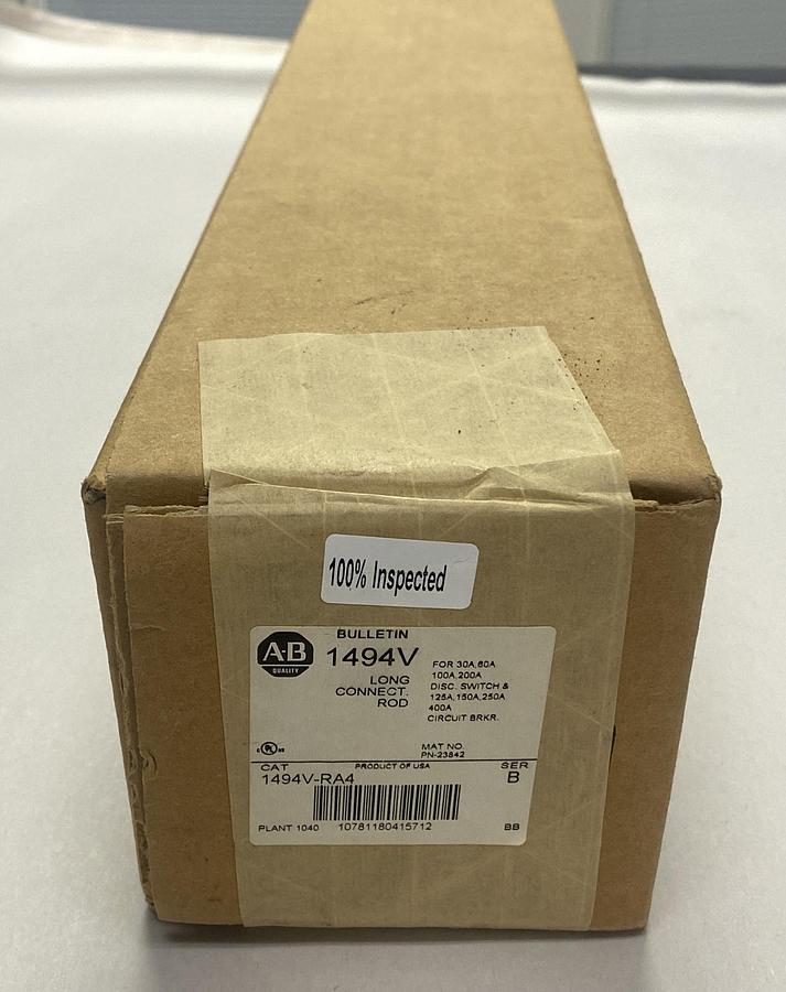 Used ALLEN BRADLEY,1494V-RA4,SER B CONNECTING ROD NEW SEALED