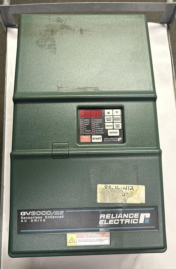 Used RELIANCE,25V4160 GV3000/SE,AC DRIVE 18.7KW / 25HP