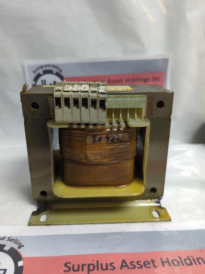 Used SIEMENS,4AM5595-0AQ20-8A,AUTOTRANSFORMER 4000VA 60HZ PRI-1-2 480V SEC-1-3 400V
