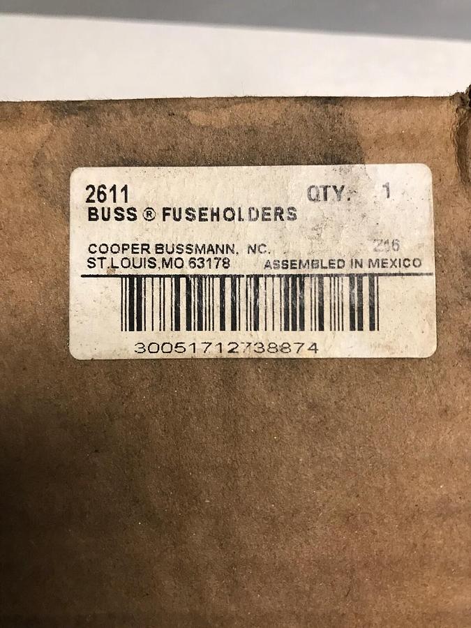 Cooper bussmann,2611,Fuseholder