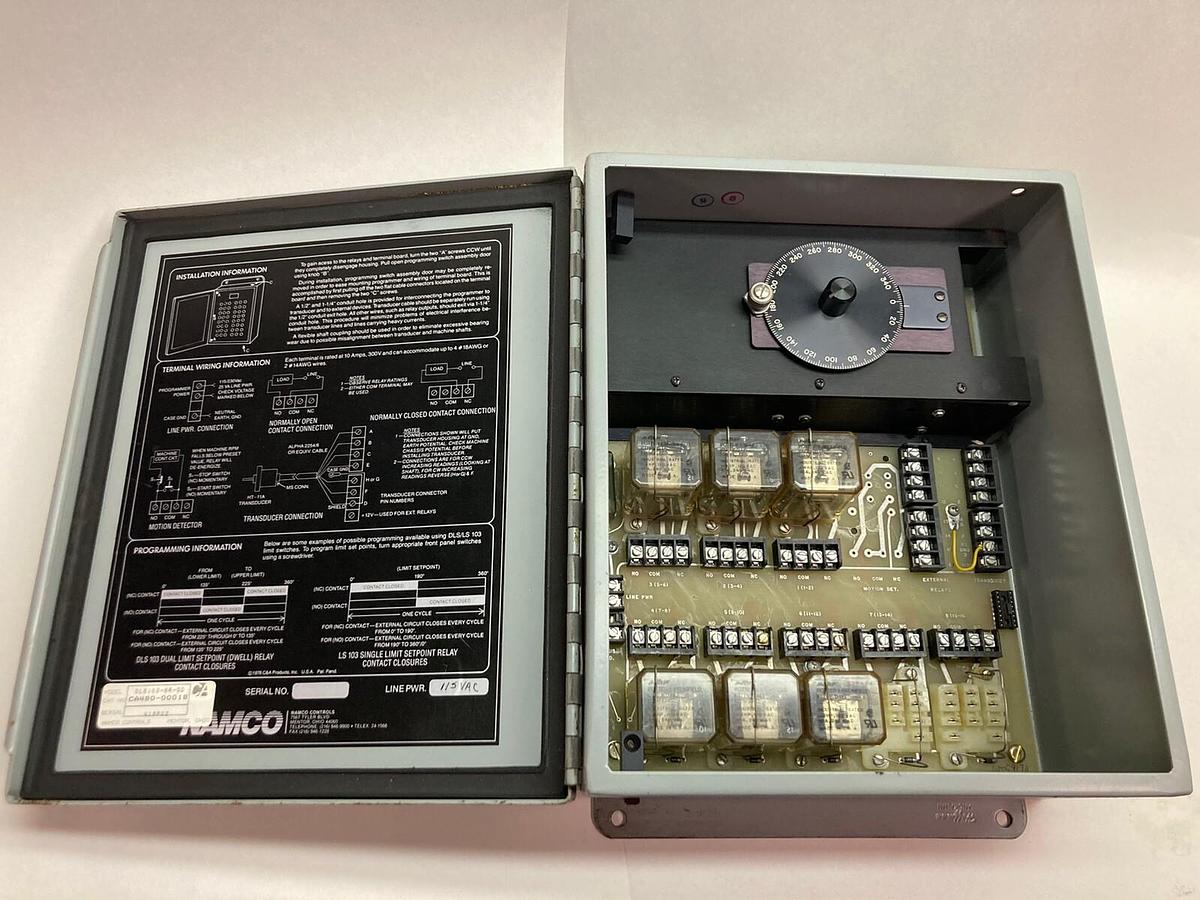 Used C&A Products,DLS103-8R-QD,Programmable Limit Switches