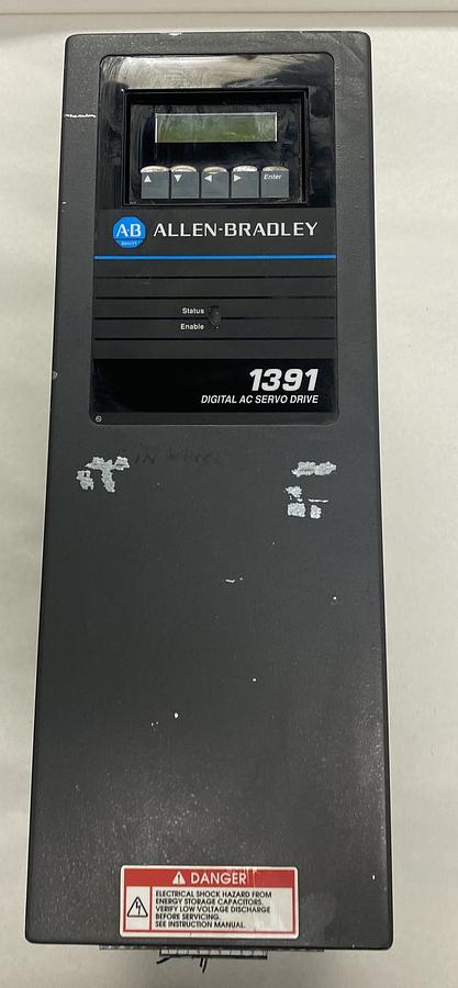 Used ALLEN BRADLEY,1391-DES15-DI-AQB,AC SERVO CONTROLLER 3PH 230V 15A