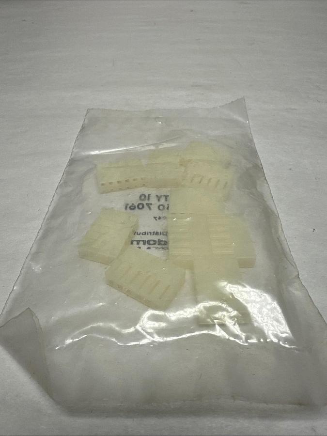Used Molex,09507061,6 Pin Header Connectors Pack of 10