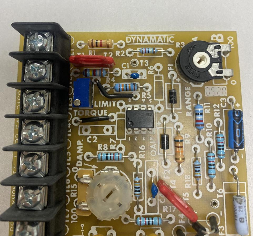 Dynamatic,15-240-8,Torque Limit Board NOS
