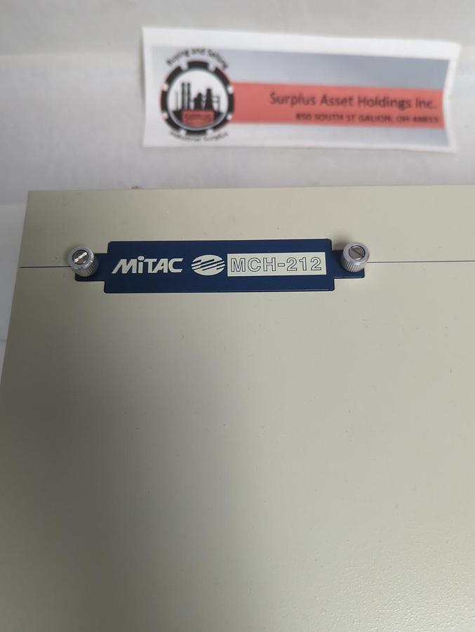 Used MITAC,MCH-212,INDUSTRIAL POWER SUPPLY COMPUTER CHASIS PRE-OWNED
