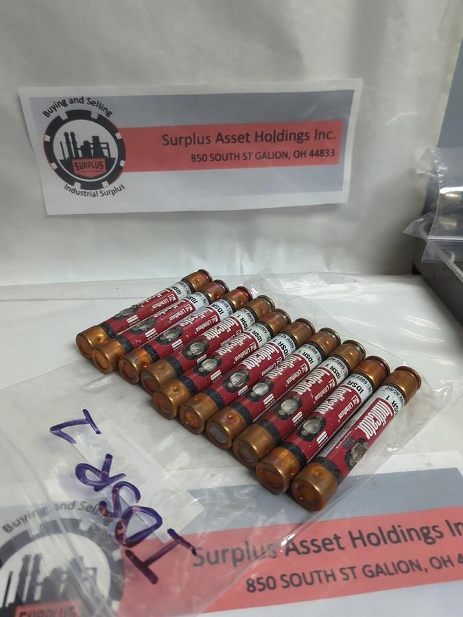 Used LITTELFUSE,IDSR-1,INDICATOR 1 AMP FUSE LOT OF 10 PRE-OWNED