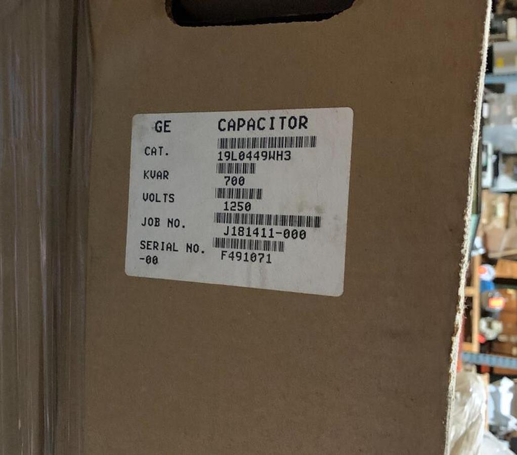 GE,19L0449WH3,Capacitor 700KVAR 1250V