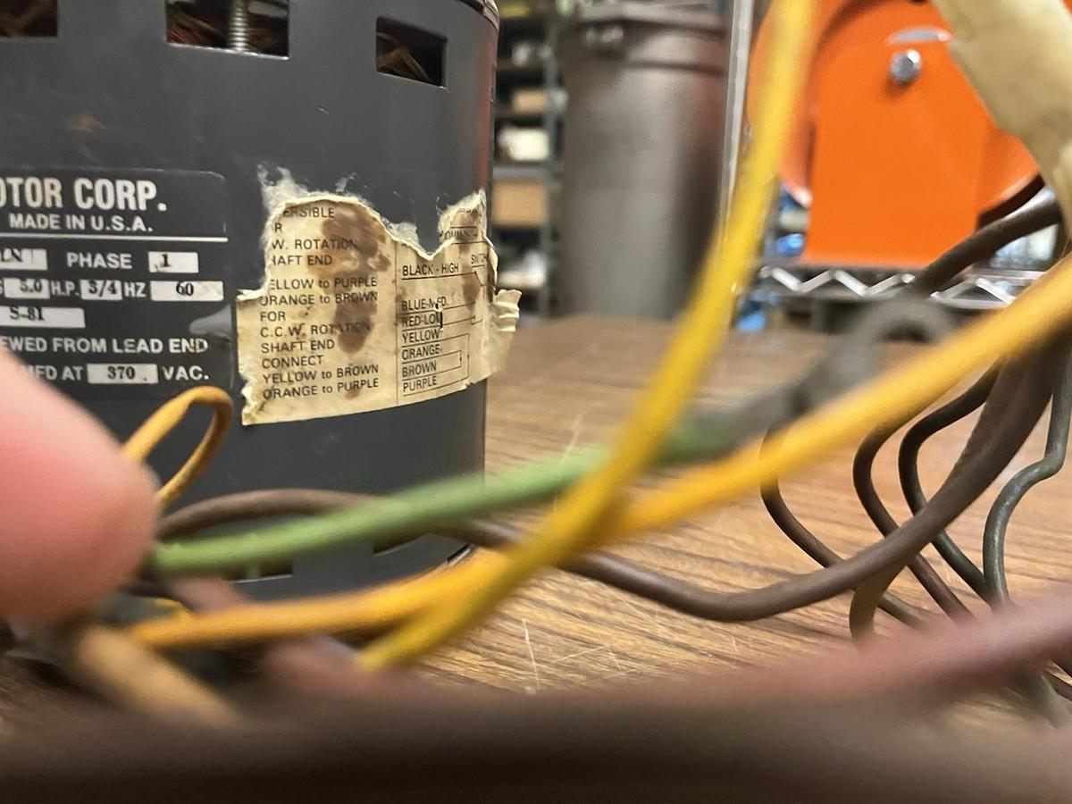 Used AJAX,PSC-34-2LN,BLOWER MOTOR 3/4HP 230V 1PH