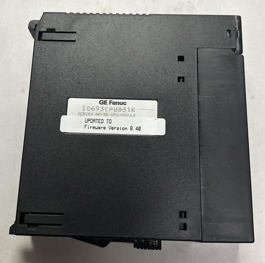 Used GE FANUC,IC693CPU331K,SINGLE SLOT CPU MODULE