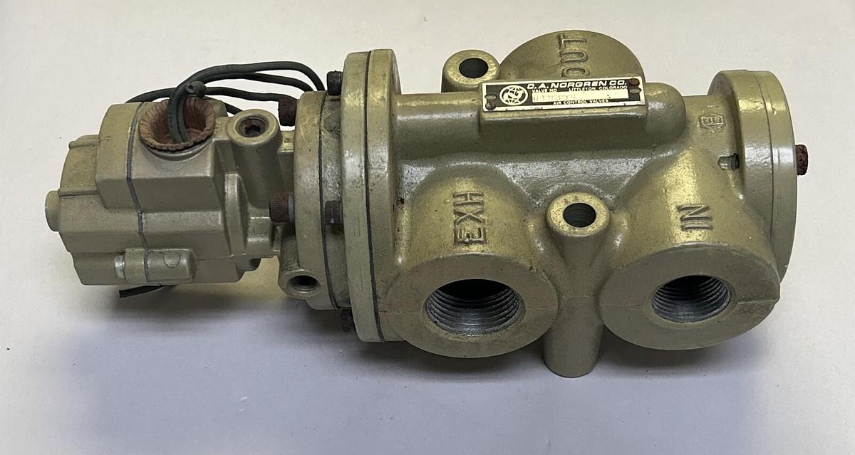 Used NORGREN,D1035B,SOLENOID VALVE