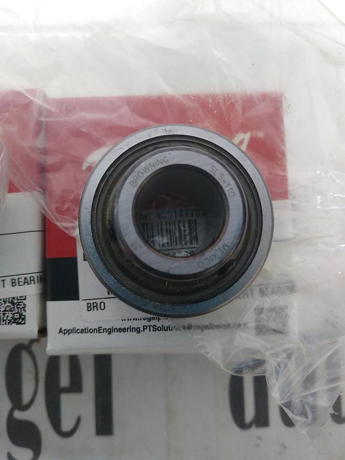 BROWNING,SLS-110,WIDE INNER RING BEARING 5/8 IN BORE LOT OF 2 NOS