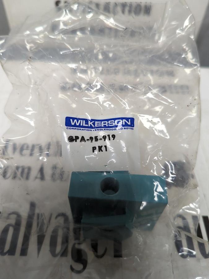 Used WILKERSON,GPA-95-919,MANIFOLD BLOCK NEW