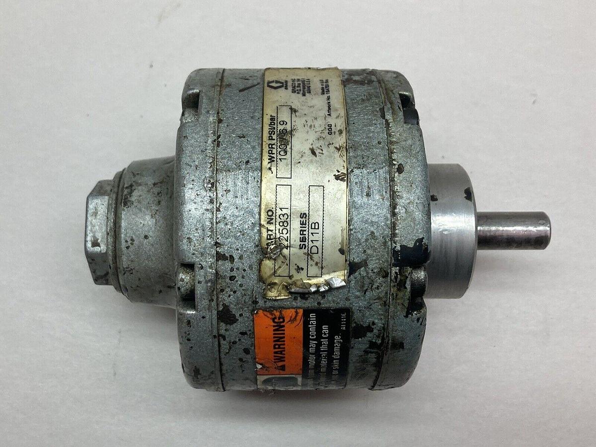 Used Graco,225831 Ser D11B,Drum Agitator 100/69 PSI/bar