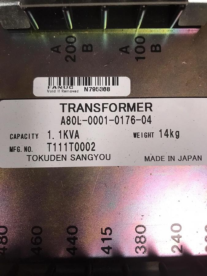 Fanuc,A80L-001-0176-04,Transformer