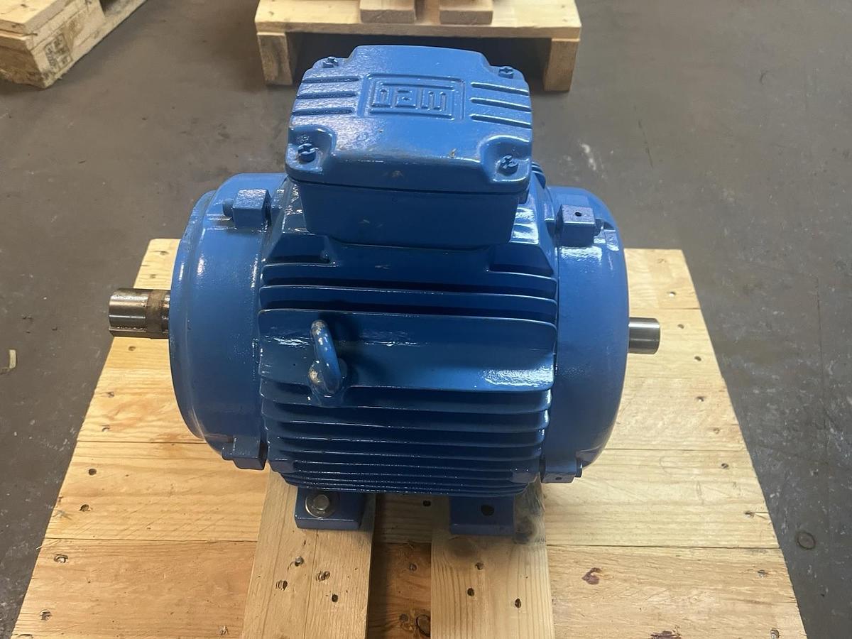 WEG ALUP KOMPRESSORAN,132S,DUAL SHAFT COMPRESSOR MOTOR 460V 6.3kW 3525RPM