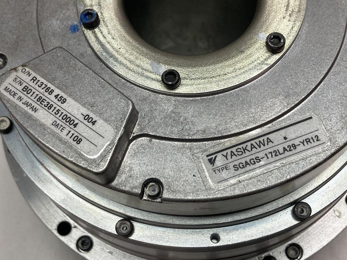 Used Yaskawa,SGAGS-172LA29-YR12,Servo Motor