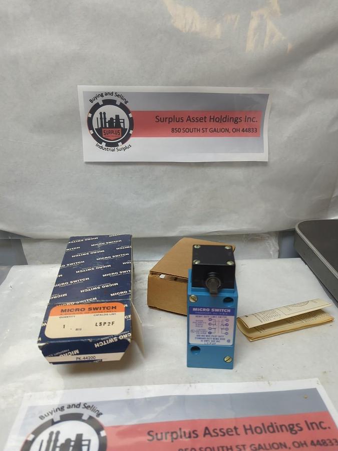 HONEYWELL,LSP2F,HEAVY DUTY LIMIT SWITCH 600V 10 AMP NOS