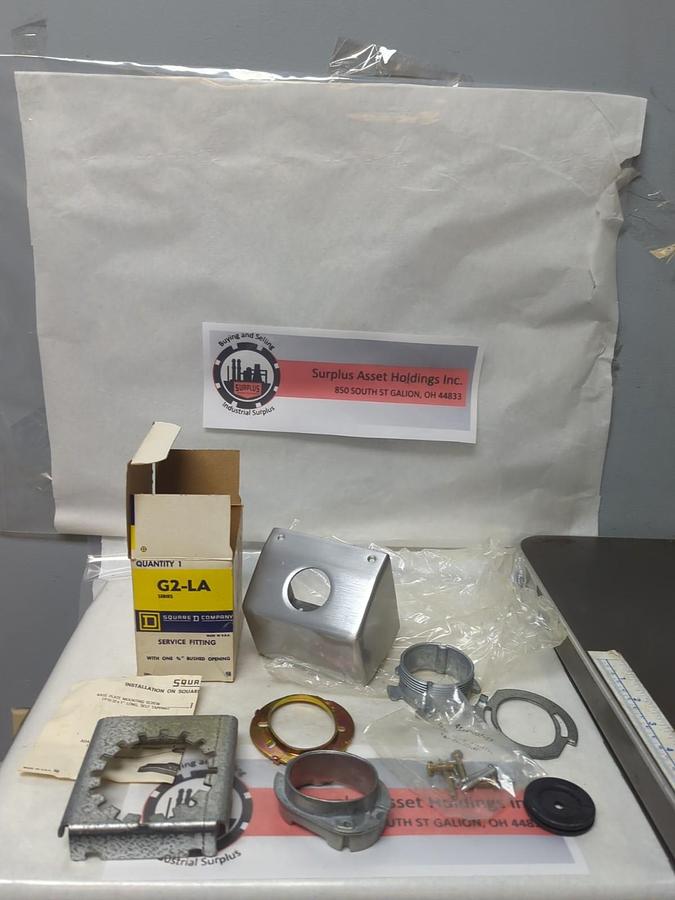 SQUARE D,G2-LA,SERVICE FITTING WITH 3/4 INCH BUSHED OPENING NOS