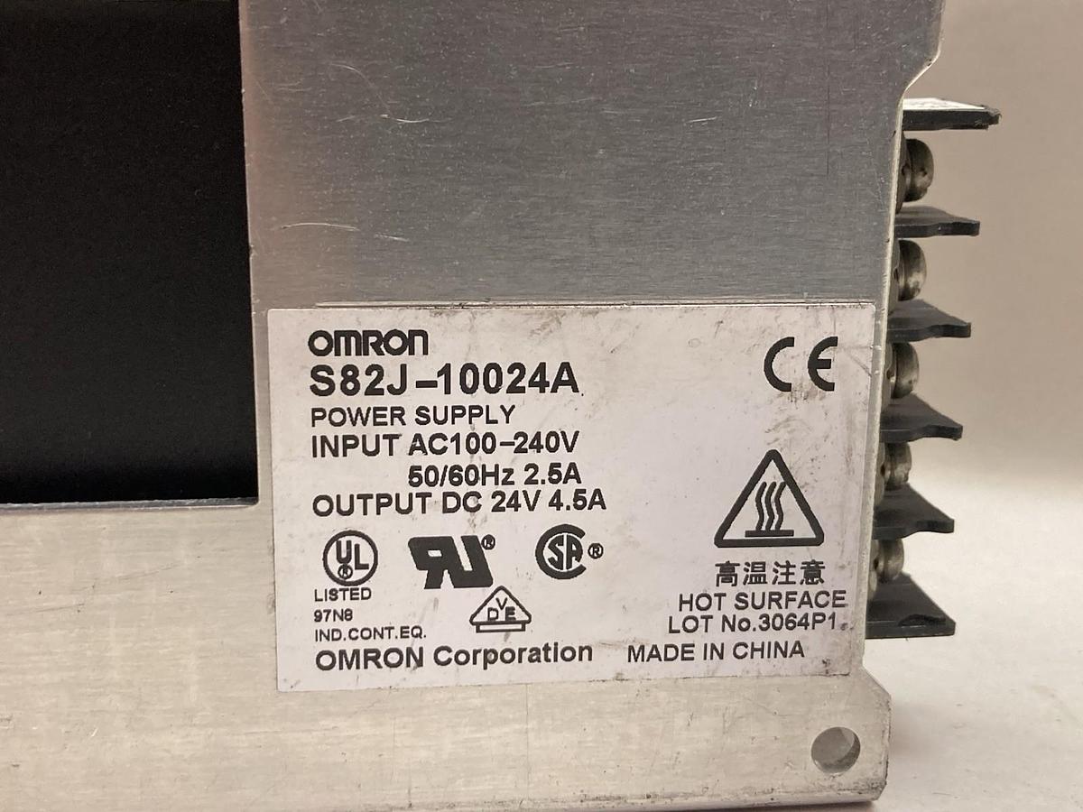 Used Omron,S82J-10024A,Power Supply 100-240V 50/60Hz 2.5A