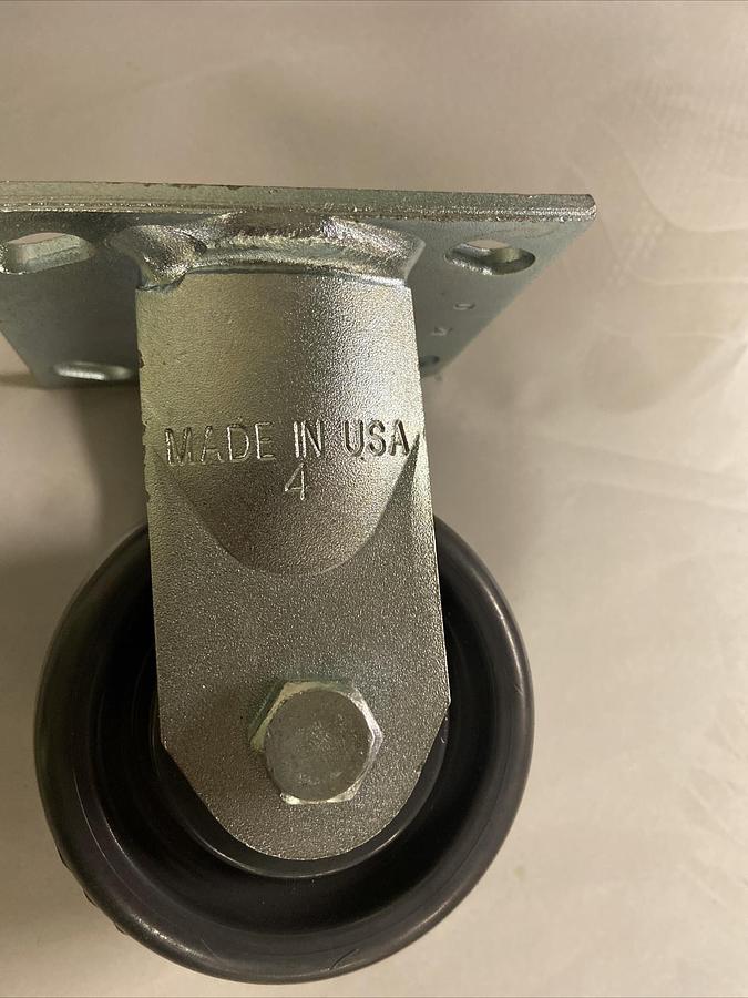 Albion Rigid,16-SE-04228-R,4 INCH Polyurethane 1000Lb Caster Wheel