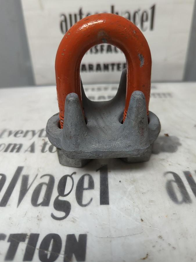 CM BIG ORANGE,1 IN,WIRE ROPE CLIP NOS