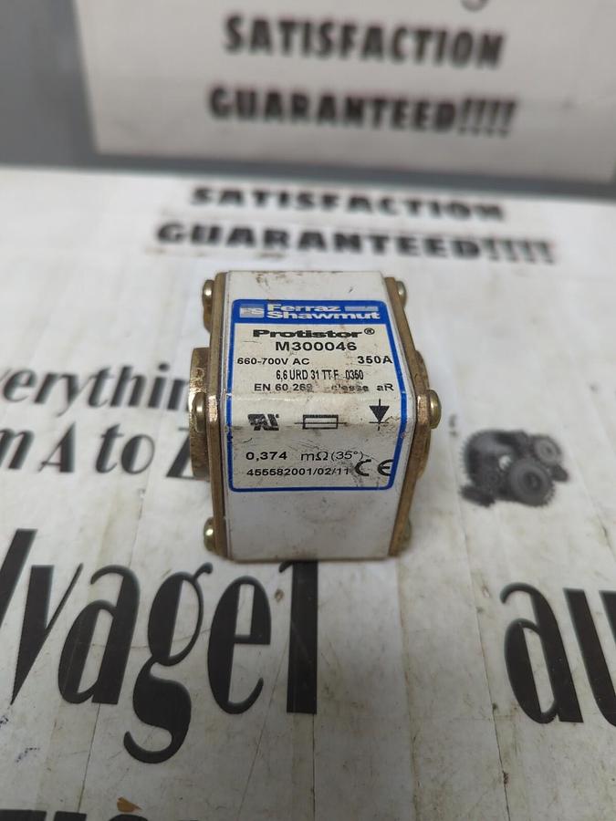 FERRAZ SHAWMUT,M300046,PROTISTOR FUSE 660-700V/350A NOS