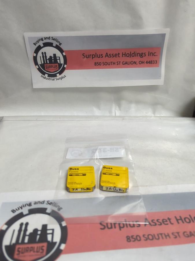 COOPER BUSSMANN,3A,FUSE LOT OF 6 PCS NOS