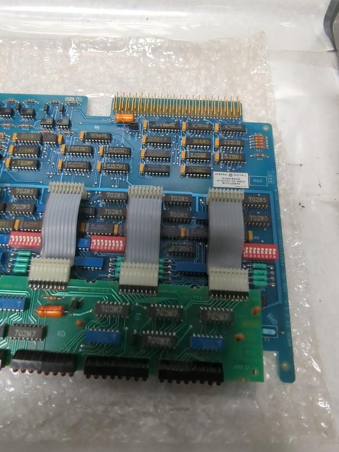 Used GE,IC600YBB31A,INPUT WITH LIGHTS BOARD 10-50VDC/5V PRE-OWNED