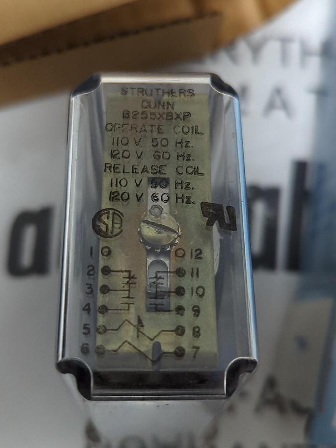 STRUTHERS DUNN,B255XBXP,RELAY NEW IN BOX