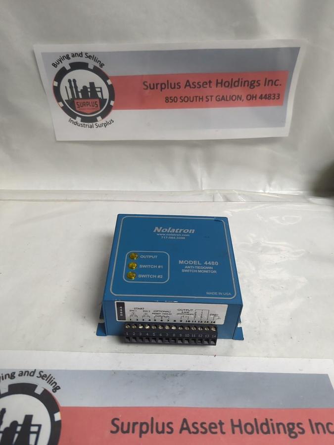 Used NOLATRON,4480,ANTI-TIEDOWN SWITCH MONITOR PRE-OWNED