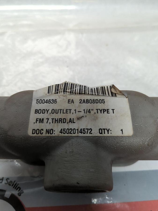 APPLETON,T47,FM7 CONDUIT BODY 1-1/4 INCH NOS