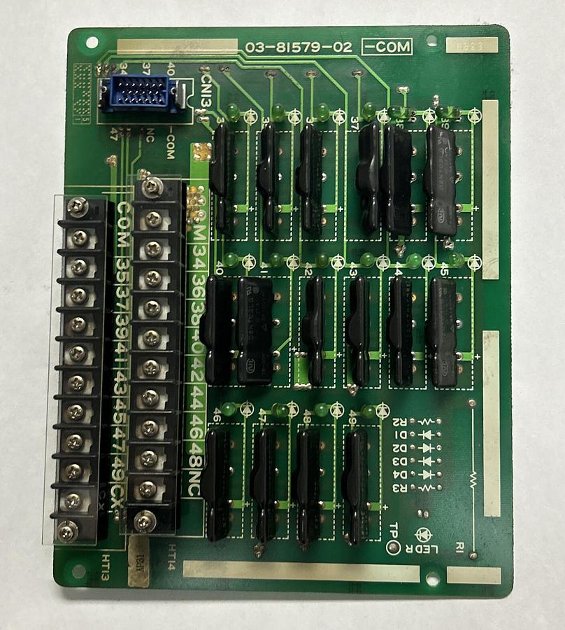 Used MITSUBISHI,03-81579-02,COMMUNICATION BOARD
