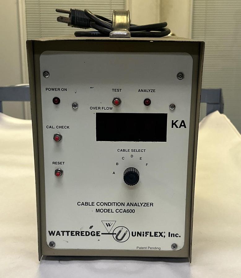 Used DIGIMETRICS,CCA600,CABLE CONDITION ANALYZER