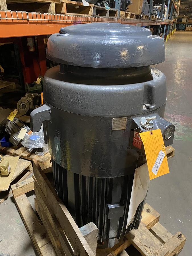 Used US MOTORS,444WP,TV4 75HP VERTICAL HOLLOW SHAFT MOTOR 460V 1190RPM
