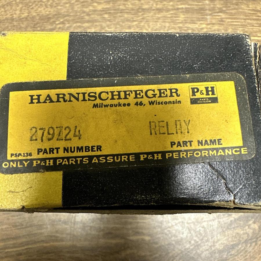 P&H,279Z24PH,Relay