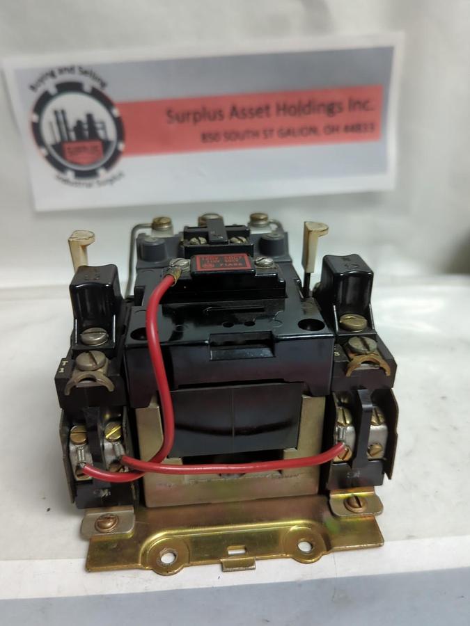 Used ALLEN BRADLEY,709BOD,MOTOR STARTER SERIES K SIZE 1 PRE-OWNED