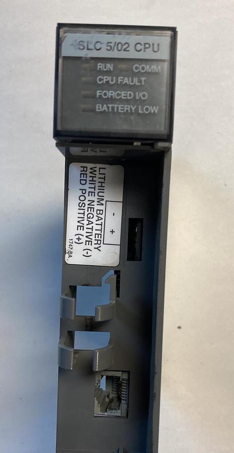 Used Allen-Bradley,1747-L524,Ser C FRN 7 FAC 1M SLC 500 Processor Unit