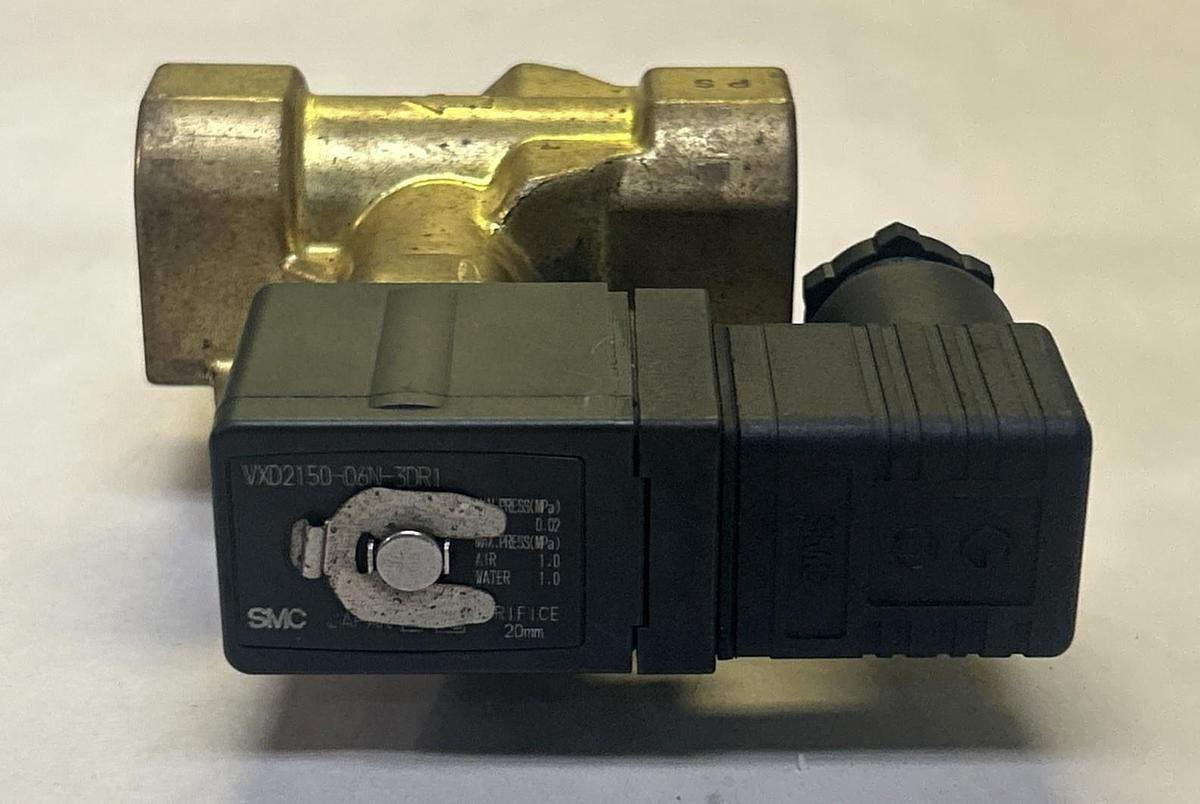 Used SMC,VXD2150-06N-3DR1,SOLENOID VALVE