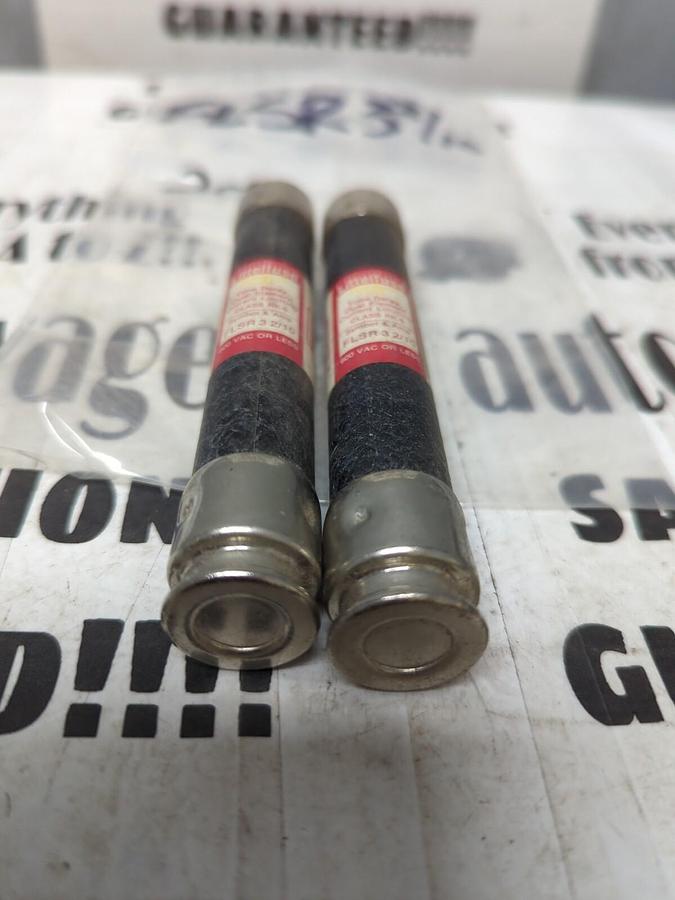 LITTELFUSE,FLSR-3-2/10,TIME-DELAY 3-2/10 AMP FUSES LOT OF 2 NOS