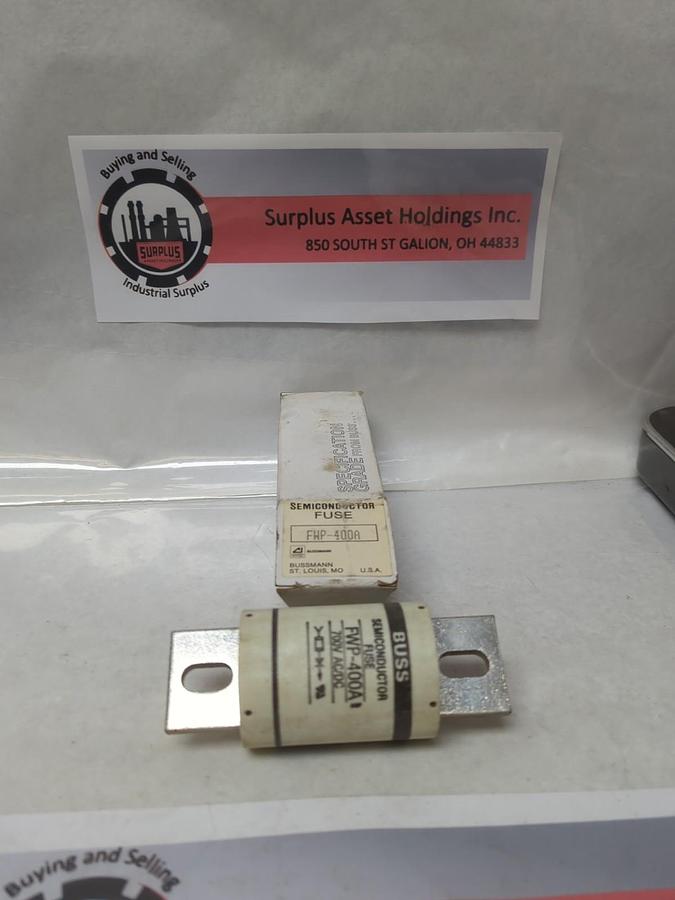COOPER BUSSMANN,FWP-400A,SEMICONDUCTOR 400 AMP FUSE NOS