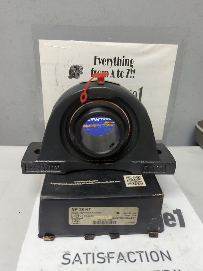 SEALMASTER,NP-28HT,HIGH TEMP PILLOW BLOCK BEARING 1-3/4 INCH BORE NOS