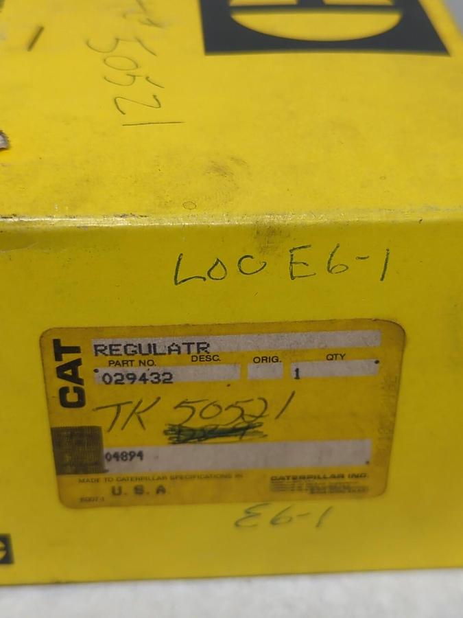 CATERPILLAR,029432,REGULATOR NOS